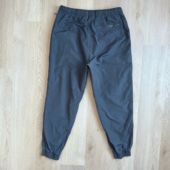 Jordan Black Windbreakers with Elastic Waistband and Tapered Fit - Picture 6 of 8